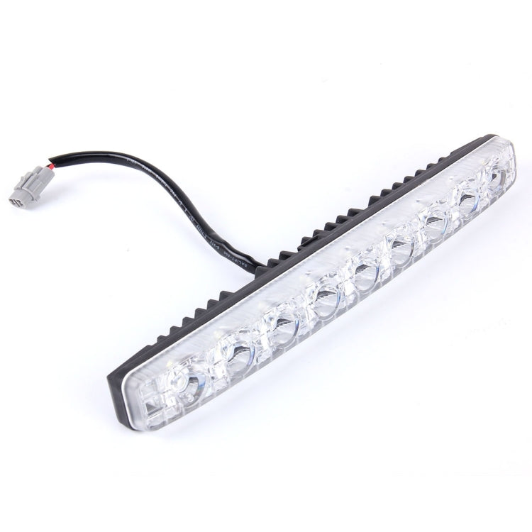 2 PCS LD-008 5730-9SMD 15W 1500 LM 7000K White Light Daytime Running Light.DC 12V, White Light+15W 1500LM/7000K