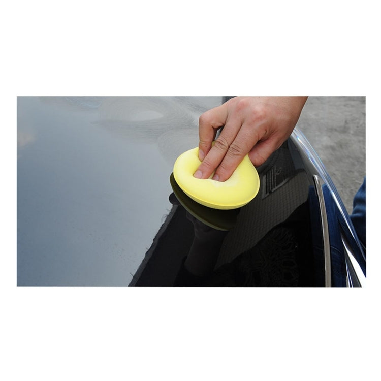 10 Éponges de nettoyage ménager Éponge de voiture Boule d'éponge de lavage de voiture, Taille: 9,6 x 9,6 x 2,5 cm, Boule d'éponge