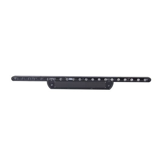 Solar Anti Collision Cupule Ranger Lamp Car Taillight LED Flash Warning Light Caution Light, Colorful Light