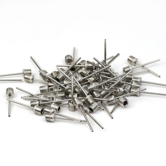 100 aiguilles de pompe portables pour fournitures de yoga, basket-ball, football