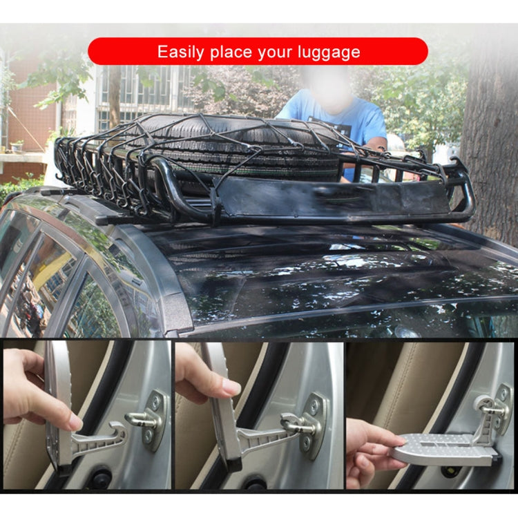 Multi-function Car Door Sill Step Pedals Pads, Pedals Pads (Black), Pedals Pads (Silver)