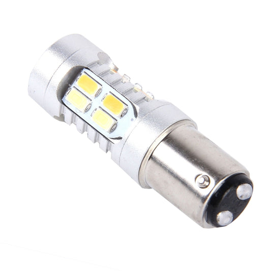 2 PCS 1157 10W 1000 LM 6000K White + Yellow Light Turn Signal Light with 20 SMD-5730-LED Lamps And Len. DC 12-24V, 1157 with 20 SMD-5730-LED Lamps