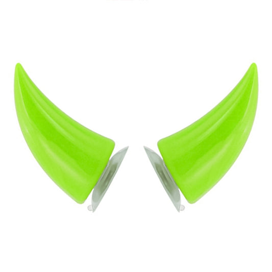 2 PCS Motorcycle Helmet Devil Decoration Motorbike Helmet Suction Cups Horns Decoration Headwear Sucker