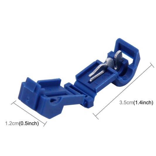 50 PCS T-Tap Electrical Solderless Wire Connector, T-Tap