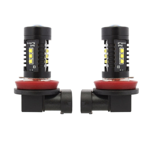 2 PCS MZ 10W 1080 LM 5500K H8/H11 12 XB-D LED Car Front Fog Lights Car Car Fog Light Auto Daytime Running Lights, DC 12-24V, H8/H11