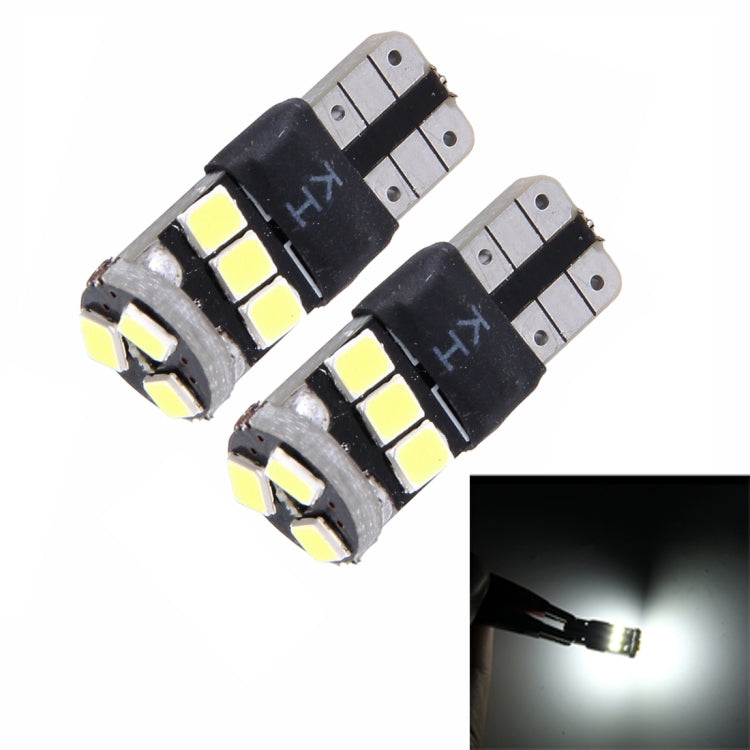 2 PCS T10 5W SMD 2835 9 LED Car Clearance Lights Lamp, DC 12V, 2835-9smd LED