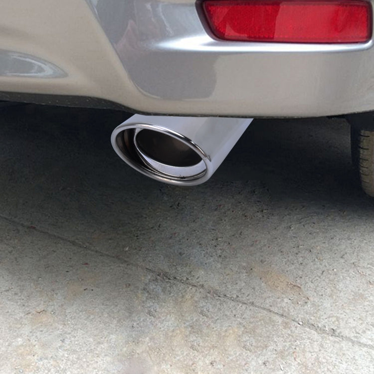 6046 Car Automobile Exhaust Pipe Muffler Modification Stainless Steel Tail Pipes (Inner Diameter 61mm), 6046 61mm