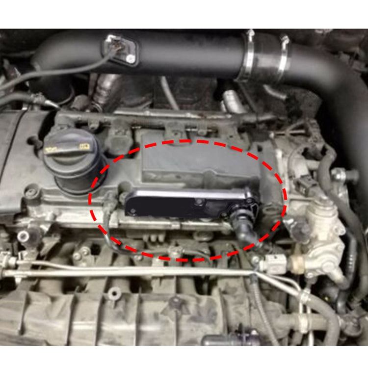 Modified Forged PCV Care Board Kit PCV Delete Plate for Audi / Volkswagen Golf PCV Vacuum Adapter, Forged PCV Care Board Kit