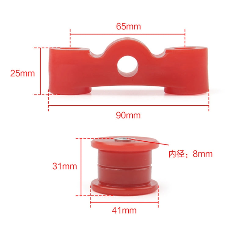 Car Manual Transmission Shifter Stabilizer Bushing Set D Series for Honda Civic 1992-2000, For Honda Civic 1992-2000