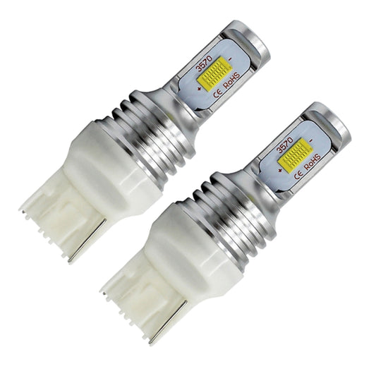 2 PCS T20/7440 72W 1000LM 6000-6500K Bright White Light Car Turn Backup LED Bulbs Reversing Lights, DC 12-24V, T20/7440 Backup Light, T20/7440