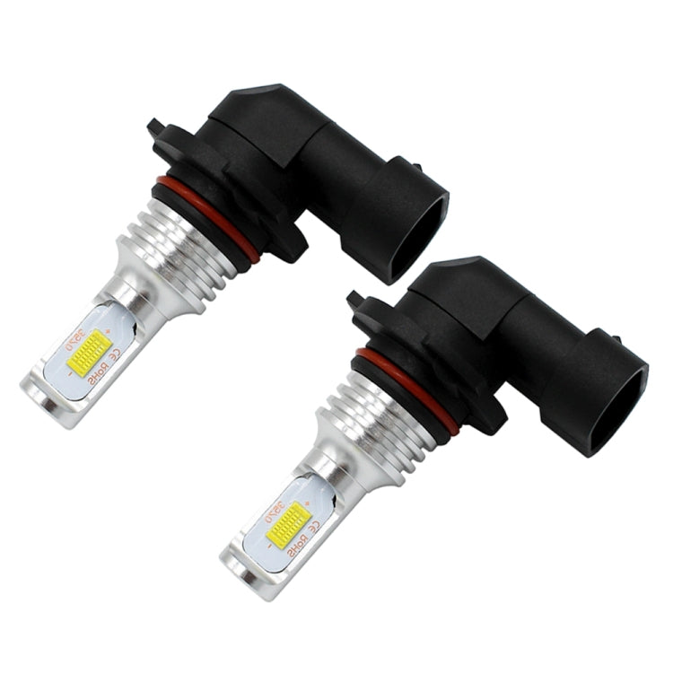 2 PCS 9005 HB3 72W 1000LM 6000-6500K Super Bright White Light Car Fog LED Bulbs, DC 12-24V, 9005/HB3, 9005 HB3