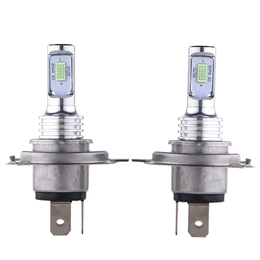 2 Stück H4 72W 1000LM 6000-6500K Superhelle weiße Licht Auto Nebelscheinwerfer LED-Lampen, DC 12-24V, H4