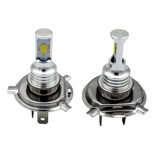 2 PCS H4 72W 1000LM 6000-6500K Super Bright White Light Car Fog LED Bulbs, DC 12-24V, H4