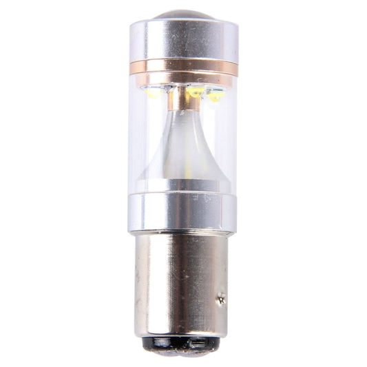 2 PCS 1157/BAY15D 30W 350 LM 6000K White Light 6 LED CREE Canbus Car Brake Light Bulb, DC 12V, 1157