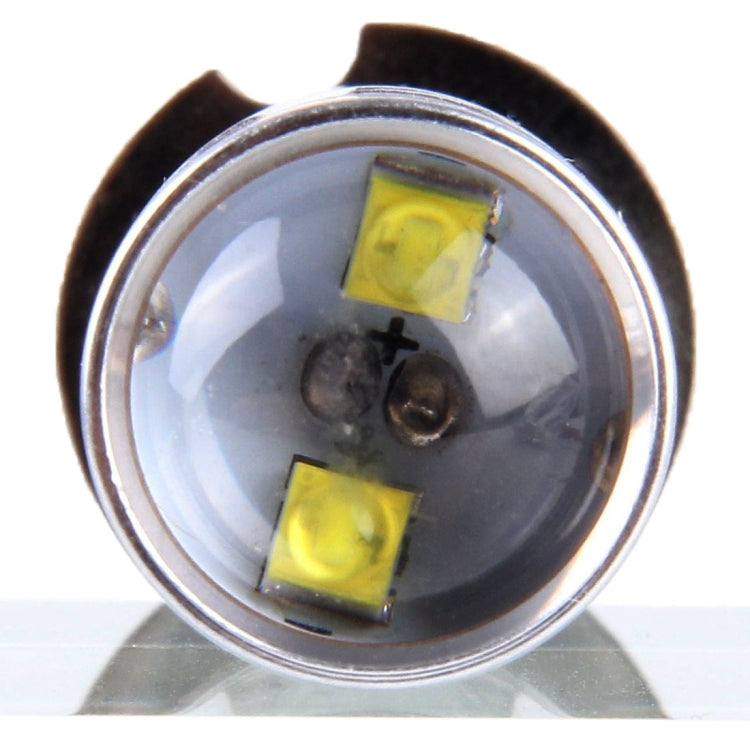 2 PCS H4 350 LM 6000K 30W White Light CREE 6 LED Car Fog Light Bulb, DC 12V, H4