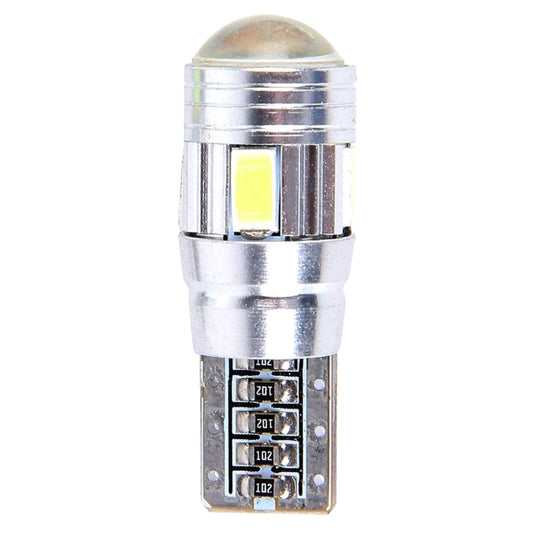 2PCS T10 3W Ice Blue Light 6 SMD 5630 LED Error-Free Canbus Car Clearance Lights Lamp, DC 12V, 6 SMD 5630 LEDs