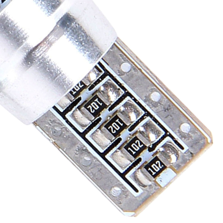 2PCS T10 3W Ice Blue Light 6 SMD 5630 LED Error-Free Canbus Car Clearance Lights Lamp, DC 12V, 6 SMD 5630 LEDs