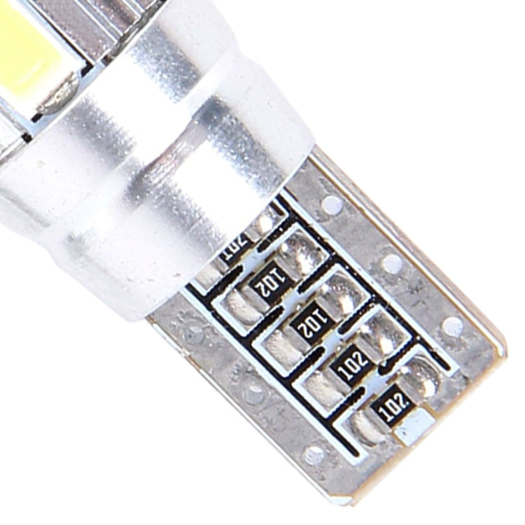 2PCS T10 3W 6 SMD 5630 LED Error-Free Canbus Car Clearance Lights Lamp, DC 12V, 6 SMD 5630 LEDs/White Light, 6 SMD 5630 LEDs/Pink Light, 6 SMD 5630 LEDs/Green Light