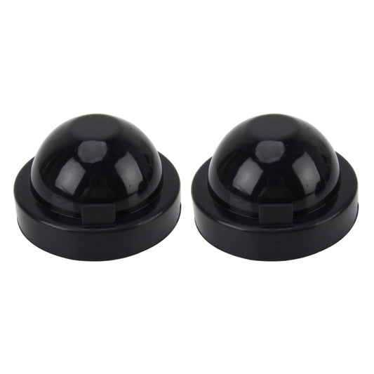 2 PCS K100 Universal Car LED Headlight HID Xenon Lamp Silicone Dust Cover Seal Caps Car Dust Cover Waterproof Dustproof Sealing Headlamp Cover for Car Retrofit, Inner Diameter: 10cm, Inner Diameter: 10cm