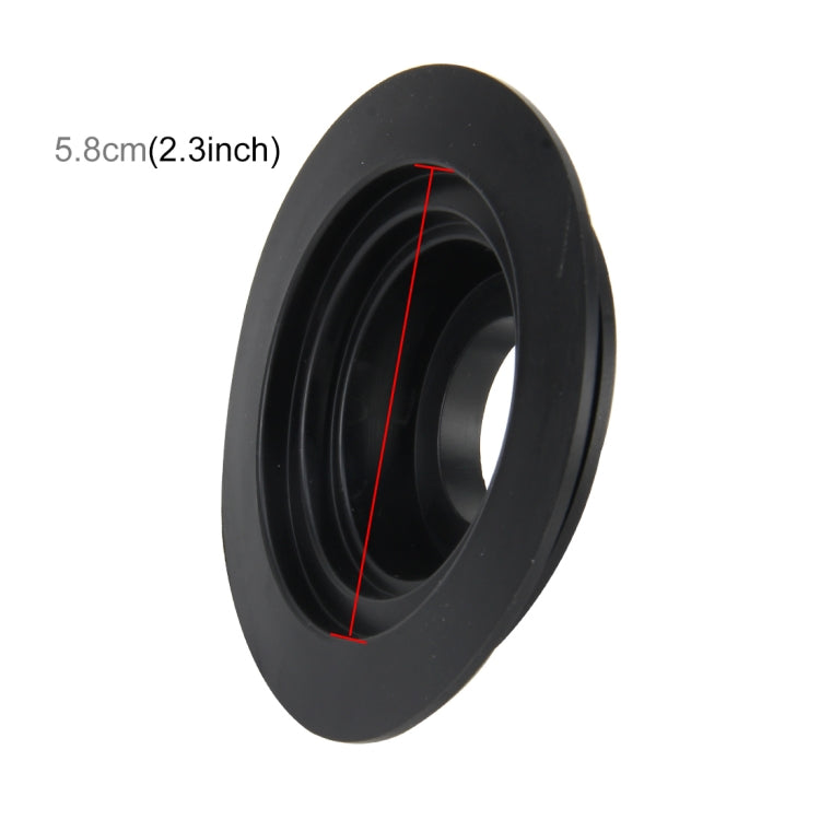 2 PCS Universal Car LED Headlight HID Xenon Lamp Silicone Dust Cover Seal Caps LED Headlight Seal Dust Seal Cover Dust Cover for H4 H13 9004 9007, For H4 H13 9004 9007