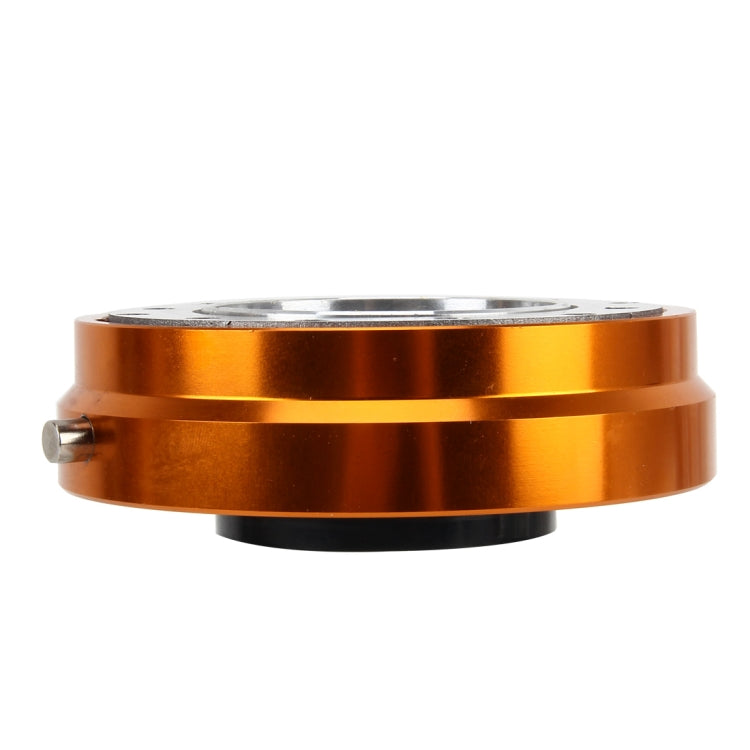 Kit de Libération Rapide Universel en Aluminium Billet Fin pour Volant de Voiture avec Verrou de Sécurité pour Voiture Modifiée et de Course, Aluminium Billet Fin