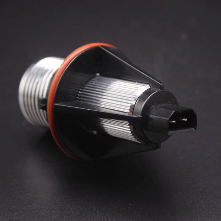 2 PCS DC 12-24V 6W 800LM 6000K LED Angel Eyes Light Bulb for BMW E39/E53/E60/E61/E63/E64/E65/E66/E87, (White Light), 6W