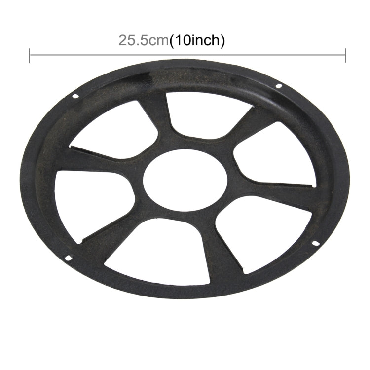 10 inch Universal Car Horn Cover Black Round Horn Cover Horn Round Cover, Size: 10 inch