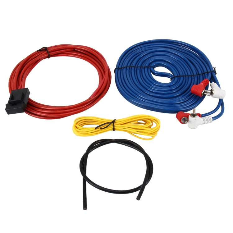 Car Audio Speakers Wiring kits Speaker Cable Subwoofer Amplifier Installation Cable Kit Power Cable Car Speaker Power Amplifier Car Power Amplifier Car Audio Line + Power Line Suit, Car Audio Speakers Wiring Kits