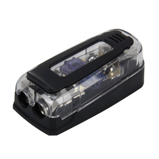 Car Stereo Car Audio Fuse Holder Insurance 60A Car Audio Fuse Holder 1 in 2 Ways Car Auto Fuse Holder Blade Fuse Holder for Car Audio, Audio Fuse Holder