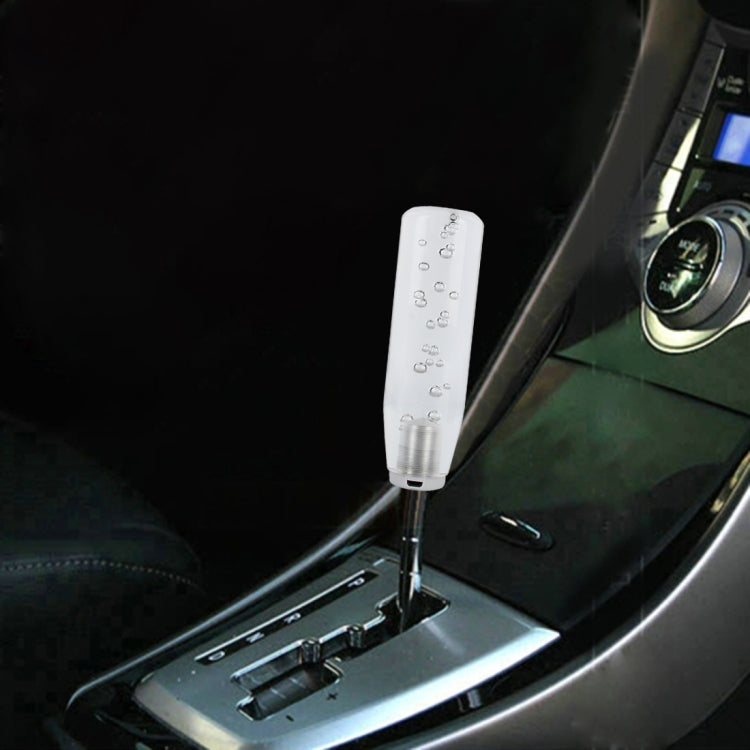 Universal Car Truck Transparent Bubble Colors LED Light Shift Knob Gear Lever Shifter, Length: 15cm, Length: 15cm