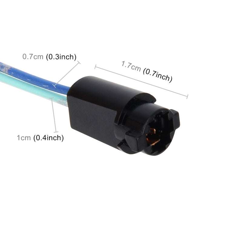 2 PCS Socket Car Bulb Holder Adapter, 2 PCS Bulb Holder Adapter