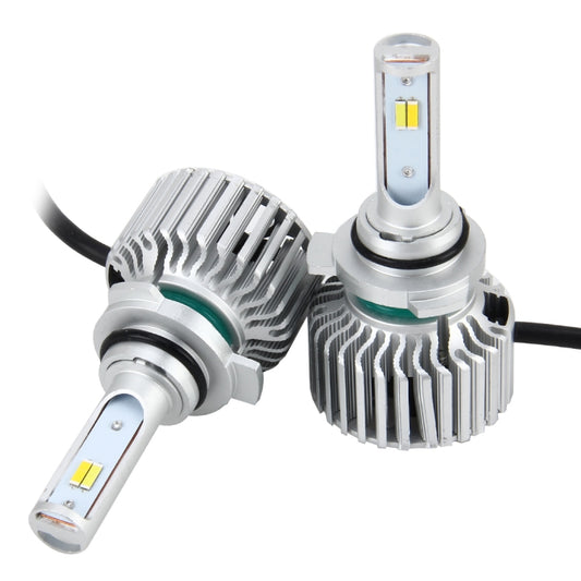 2 PCS 9012 26W 2250LM Car Headlight LED Auto Light Built-in CANBUS Function (White Light, Yellow Light, Warm White Light), DC 9-16V, 9012
