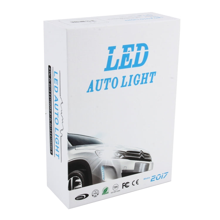 2 PCS 9012 26W 2250LM Car Headlight LED Auto Light Built-in CANBUS Function (White Light, Yellow Light, Warm White Light), DC 9-16V, 9012