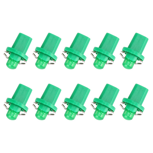 10 PCS 0.4W B8.5 Wedge Instrument Panel COB LED Light Dashboard Gauge Cluster Indicator Lamp Bulb, 0.4W B8.5