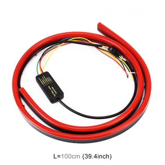 10W Car High Position Brake Light, DC 12V Cable Length: 100cm (Red Light), Cable Length: 100cm