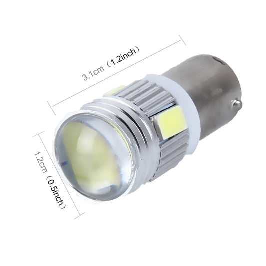 2 PCS BA9S 3W 250 LM 5500K Car Clearance Light Lamp with 6 SMD-5630 LED Lamps, DC 12V, 3W 250 LM 5500K