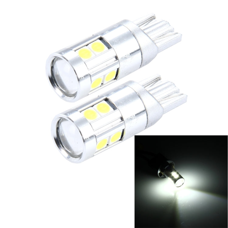 2 PCS T10 5W 8 SMD-3030 LED Car Clearance Lights Lamp, DC 12V, 8 SMD-3030 LEDs, T10+5W Red Light