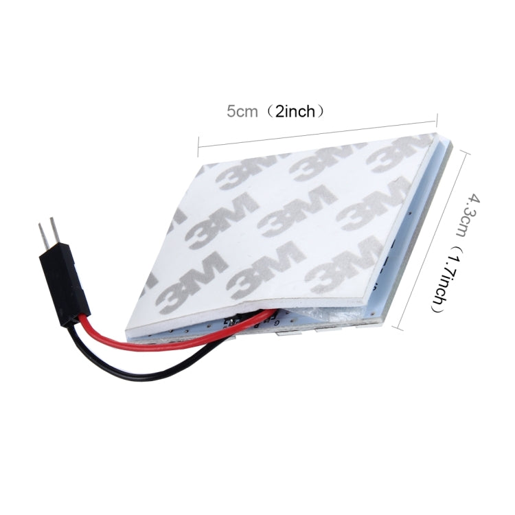 2 PCS 18W Auto Flash Strobe Fade Smooth Remote Controlled Colorful LED Roof Decorative Lamp with 36 SMD-5050 LED, DC 12V, 36 SMD-5050 LEDs