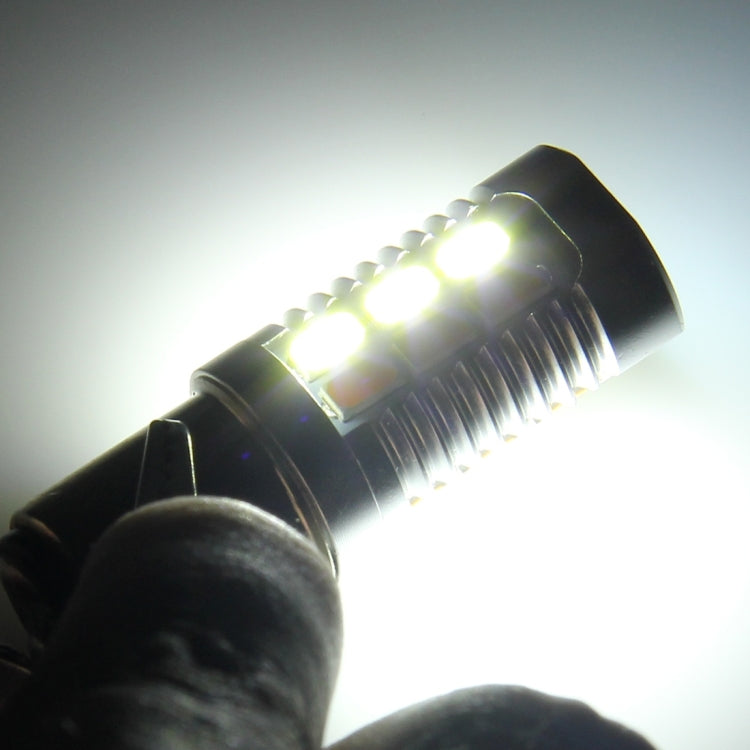 2 PCS 1157/BAY15D 6W 22 SMD-5730-LEDs White + Yellow Light Brake Light Turn Light, DC 12V, 1157