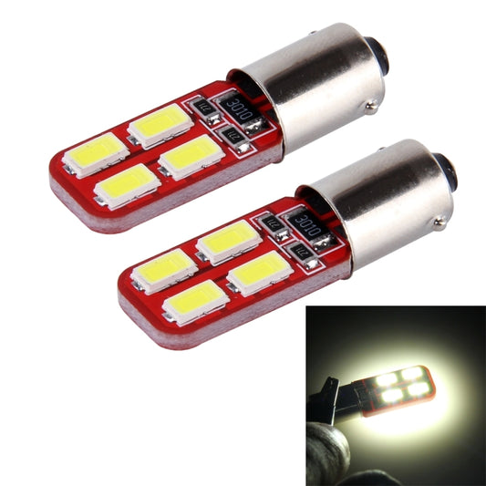 10 PCS BA9S 3W 200lm 6000K 8 SMD-5730 LEDs Car Clearance Light Lamp, DC 12V, 3W 200lm 6000K