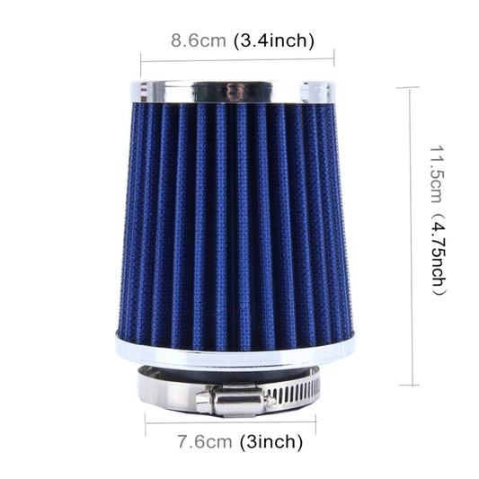HKS 5cm Universal Mushroom Head Style Air Filter for Car, HKS 5cm (Blue), HKS 5cm (Red)