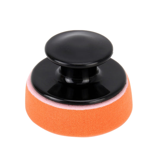Éponge de polissage de voiture Éponge ronde Éponge haute densité, taille : 7,5 x 5 cm, éponge ronde