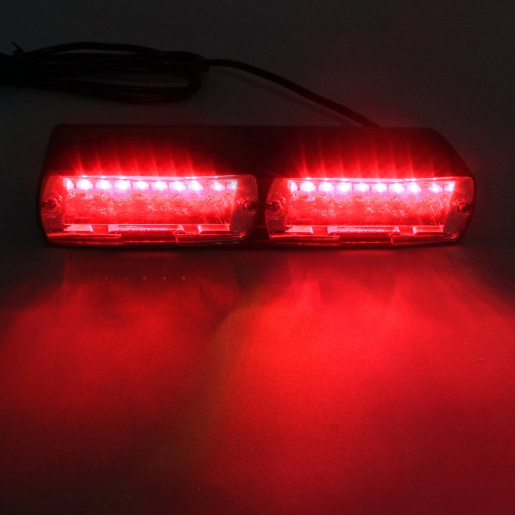 DC 12V 4.2W 16LEDs Crystal Lamp Beads Car Windshield Warning Lamp 18 Flash Patterns(Adjustable) , CMS5390BL, CMS5390LR, CMS5390RL, CMS5390WL, CMS5390WY, CMS5390YL