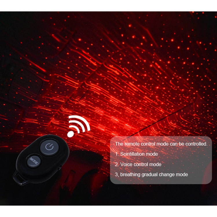 Roof Ceiling Atmosphere Decoration Red Light Star Night Lights Meteor Lamp Projector with Remote Control, Meteor/Remote Control