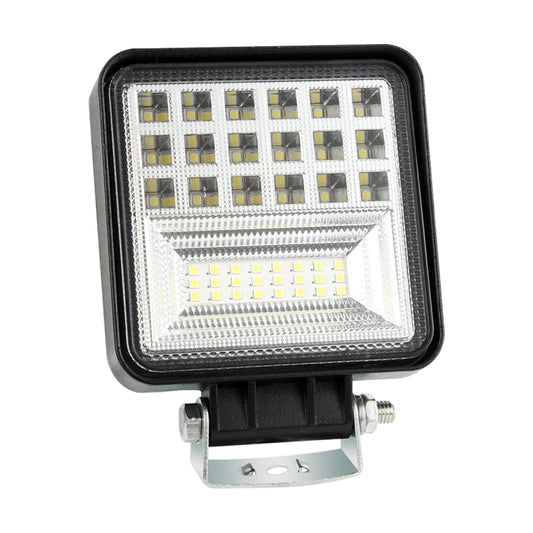 2 PCS 4 inch 20W Spot / Flood Light White Light Square-Shaped Waterproof Car SUV Work Lights Spotlight LED Bulbs, DC 9-30V, 4 inch 20W Square-Shaped
