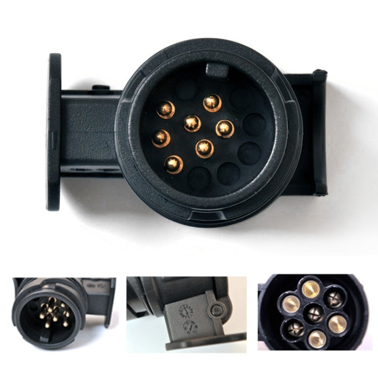 12V 13Pin to 7Pin Car Plug Socket Wiring Connector Adapter Car Plug Socket for Trailer / Truck / Bus, European Car, A0139