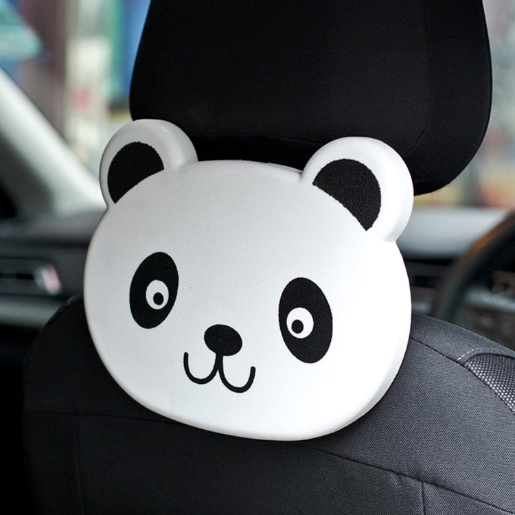 Cartoon Style Foldable Back Car Seat Drink Holder Back Seat Food Tray Storage Organizer Table, Cartoon Style(White), Cartoon Style(Brown), Cartoon Style(Black), Cartoon Style(Pink)