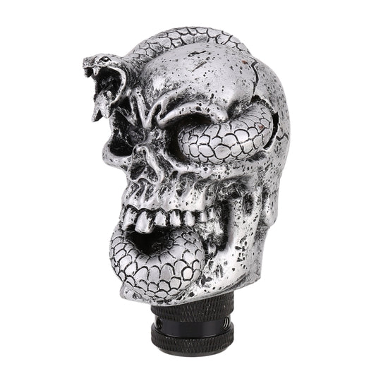LX Tandy Creative Universal Car Snake Ghost Shaped Shifter Cover Manual Automatic Gear Shift Knob, Snake Ghost Shaped