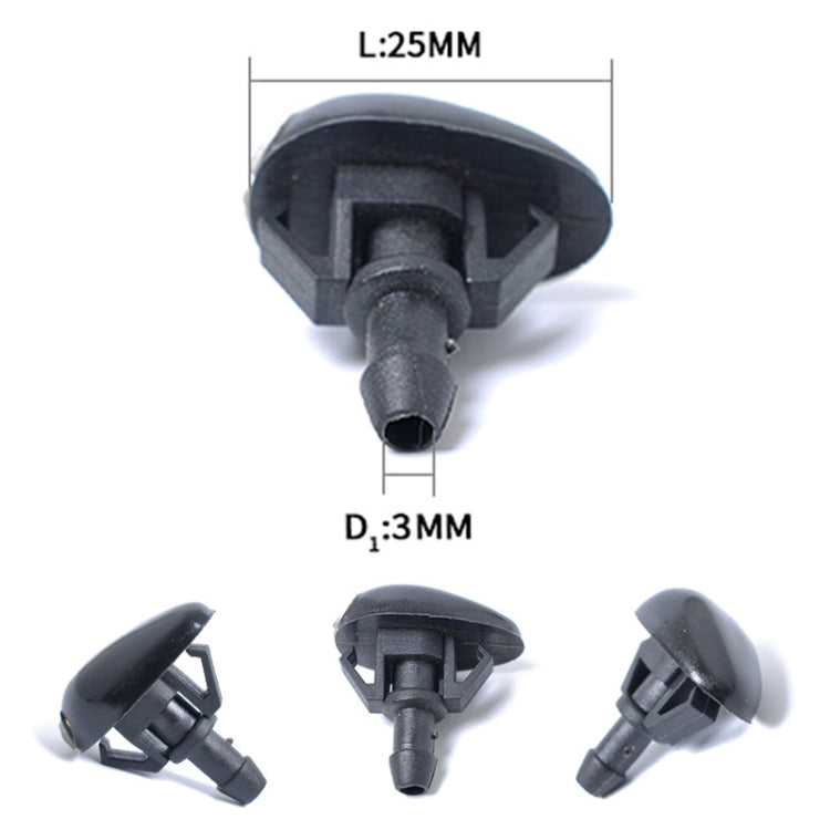 2 PCS Windshield Washer Wiper Jet Water Spray Nozzle 289313S500 / 289303S500 for Nissan Frontier (1998-2004) / Xterra (2000-2004), For Nissan Frontier (1998-2004) / Xterra (2000-2004)