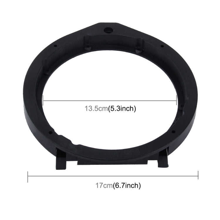 2 PCS Car Auto ABS Loudspeaker Base Protection Cover Holder Mat for Honda, For Honda